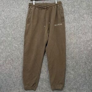 Jordan Brand Mens Sweatpants Joggers Brown Size L Air Jordan Logo